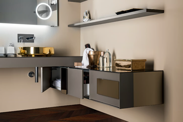 QAMAR - Composizione 2 - Sectional vanity unit by INDA® - view 3