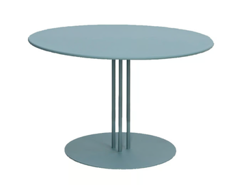 PARADISO - Round steel garden side table by ISIMAR - view 2