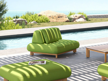 CALA 91333/91333S - Sunbrella® fabric garden armchair by IVINI - view 2