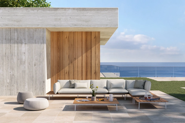 VAIL - Modular Sunbrella® fabric garden sofa by IVINI - view 3