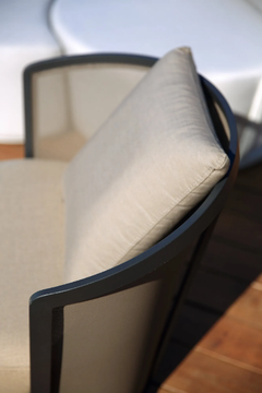 BOLERO 91259 - Fabric garden armchair by IVINI - view 3
