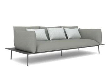 KONA 91290E - 3 seater fabric garden sofa by IVINI - view 2