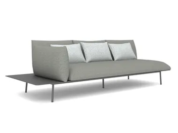 KONA - 3 seater fabric sofa by IVINI - view 2