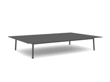KONA 93291I - Rectangular low aluminium garden side table by IVINI - view 2