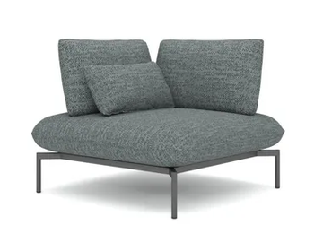 OZE 91336C - Corner Sunbrella® fabric garden armchair by IVINI - view 2