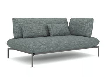 OZE 91336L-L/91336L-R - 2 seater Sunbrella® fabric garden sofa by IVINI - view 2