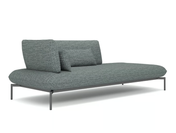 OZE 91336S-L/91336S-R - Sunbrella® fabric garden daybed by IVINI - view 2