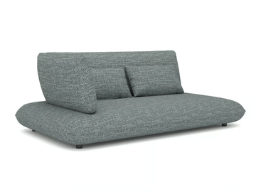 OZE 91338L-L/91338L-R - 2 seater Sunbrella® fabric garden sofa by IVINI - view 2