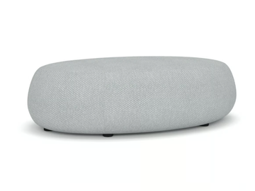VIGO 95327 - Low oval Sunbrella® faric garden side table by IVINI - view 2