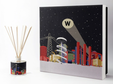 DRAWINGS Premium - Melograno - Natural stone Air freshener dispenser by IWISHYOU - view 2