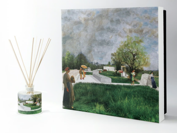 DRAWINGS Premium - Tabacco e Agrumi - Natural stone Air freshener dispenser by IWISHYOU - view 2