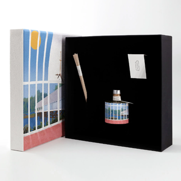 DRAWINGS Premium - Uva e Mirtilli - Natural stone Air freshener dispenser by IWISHYOU - view 3