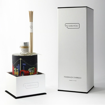 DRAWINGS Prestige - Melograno - Natural stone Air freshener dispenser by IWISHYOU - view 3