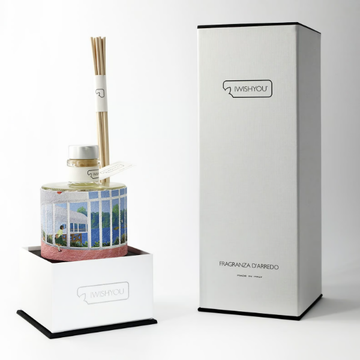 DRAWINGS Prestige - Uva e Mirtilli - Natural stone Air freshener dispenser by IWISHYOU - view 3