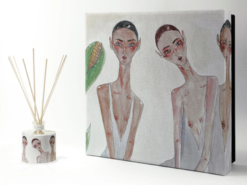 GIRLS Premium - Tabacco e Agrumi - Natural stone Air freshener dispenser by IWISHYOU - view 2