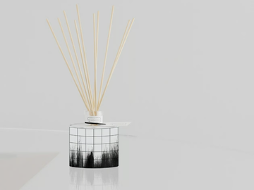 LOVEBRUSH Prestige - Melograno - Natural stone Air freshener dispenser by IWISHYOU - view 2