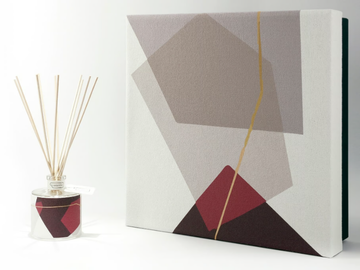 SKETCH Premium - Melograno - Natural stone Air freshener dispenser by IWISHYOU - view 2