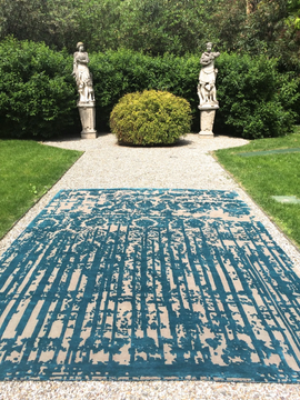CASANOVA VERS. A - Rug in Himalayan wool, pure silk and vegetable colours by Illulian - view 3