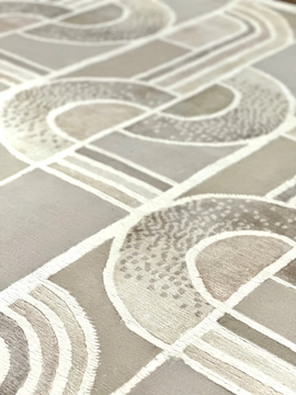 ROY III - Rug in Himalayan wool, silk and vegetable colors by Illulian - view 3