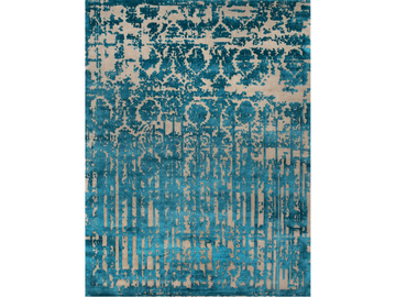 CASANOVA VERS. A - Rug in Himalayan wool, pure silk and vegetable colours by Illulian - view 2