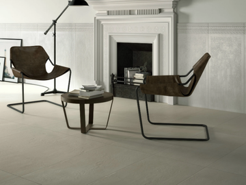 CREATIVE CONCRETE W - Porcelain stoneware wall/floor tiles with concrete effect by Imola - view 3