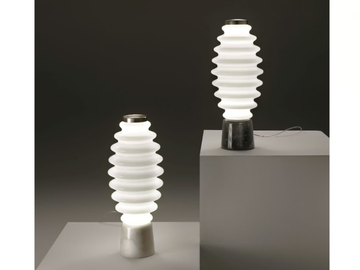 GRAND COLLIER - LED blown glass table lamp by Italamp - view 2