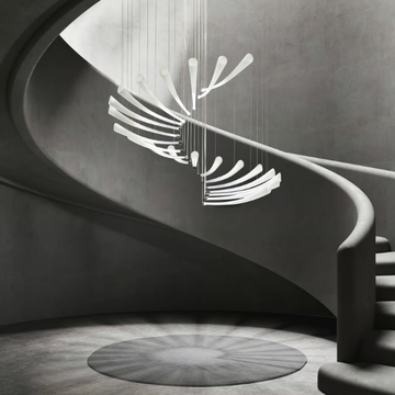 PULSA SPIRA - Glass pendant lamp by Italamp - view 3