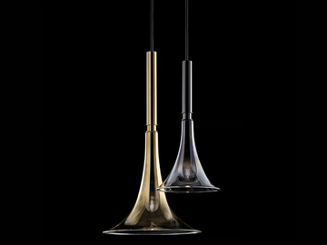 BAFFO 7026 - LED blown glass pendant lamp by Italamp - view 2