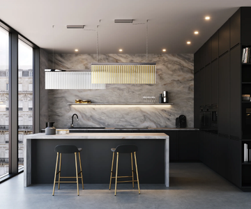 CARMEN 719/120 - LED glass pendant lamp by Italamp - view 3