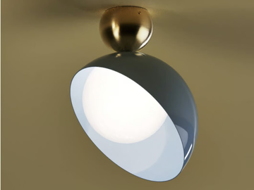 AURORA - LED metal ceiling lamp by Italamp - view 2