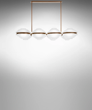 ELLEPI - LED glass and metal pendant lamp by Italamp - view 3
