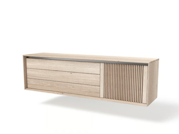 LINK+ LN3Z180 - Suspended wooden sideboard with drawers by JAVORINA - view 3