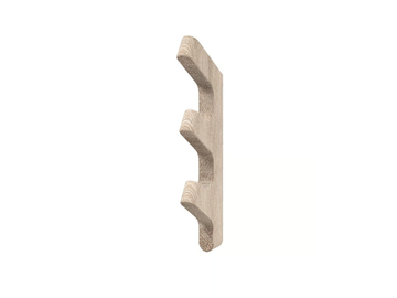 TVAR 3 - Wall-mounted wooden coat rack by JAVORINA - view 3