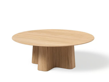 XX Ø70 - Round wooden coffee table by JAVORINA - view 2