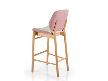 ADELE - Barstool with footrest by JMS - view 3
