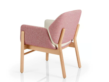 ADELE - Easy chair with armrests by JMS - view 3