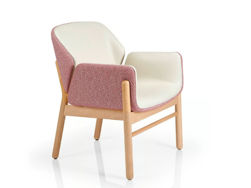 ADELE - Easy chair with armrests by JMS - view 2