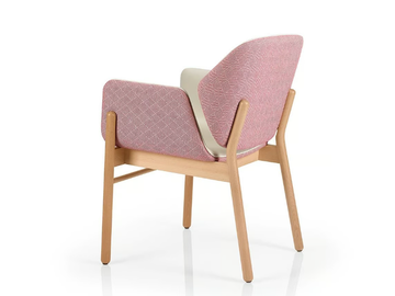 ADELE - Chair with armrests by JMS - view 3