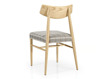 BIZU M1130UW - Upholstered wooden chair by JMS - view 3