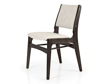 GEMMA M1082 - Wooden chair with integrated cushion by JMS - view 2