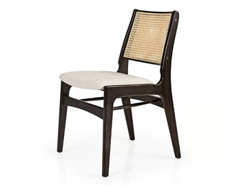 GEMMA M1084PA - Wooden chair with integrated cushion by JMS - view 2