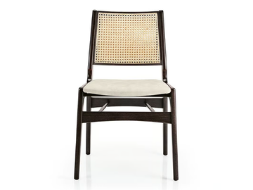 GEMMA M1084PA - Wooden chair with integrated cushion by JMS - view 3