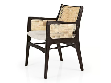 GEMMA M1085C - Wooden chair with armrests by JMS - view 2