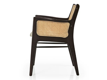 GEMMA M1085C - Wooden chair with armrests by JMS - view 3