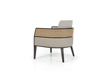 AGGY M1178 ST - Fabric easy chair by JMS - view 3