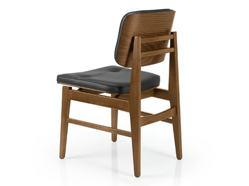 SHANNA M1054WUUCR - Leather chair by JMS - view 2