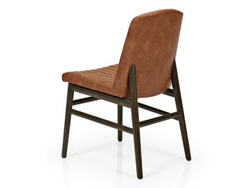 ZOE M1140CV - Upholstered wooden chair by JMS - view 3