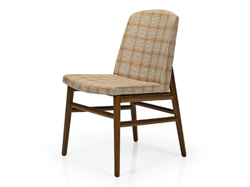ZOE M1140ST - Upholstered wooden chair by JMS - view 2