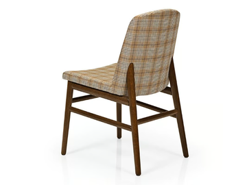 ZOE M1140ST - Upholstered wooden chair by JMS - view 3