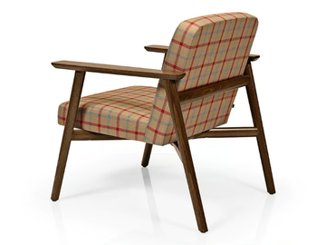 ZOE M1143ST - Fabric easy chair with armrests by JMS - view 3